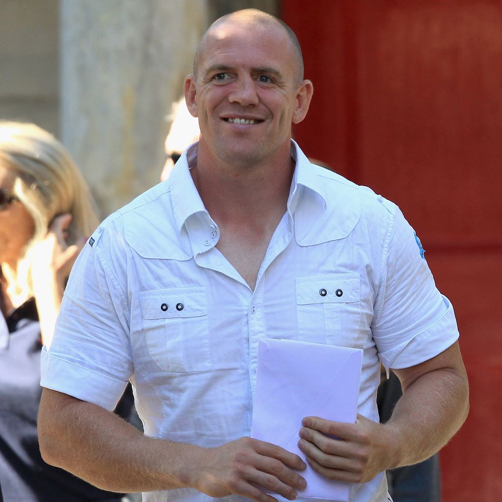 Mike Tindall in Edinburgh, 29. Juli 2011