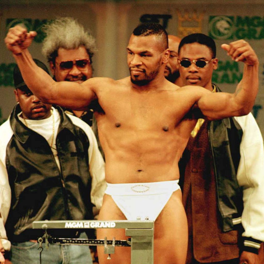 Mike Tyson in Las Vegas, März 1996