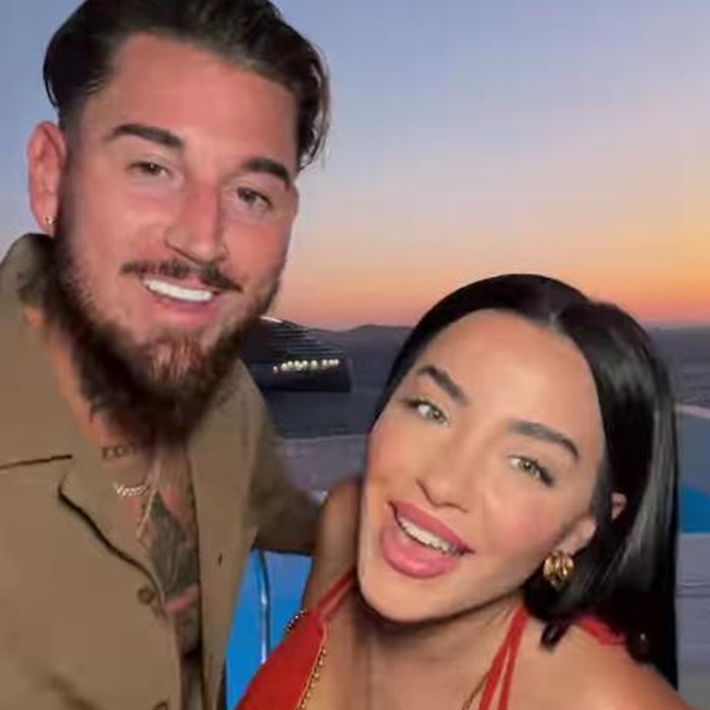 Mike und Leyla Heiter in ihren Flitterwochen