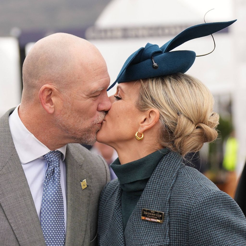 Mike und Zara Tindall beim Cheltenham Festival