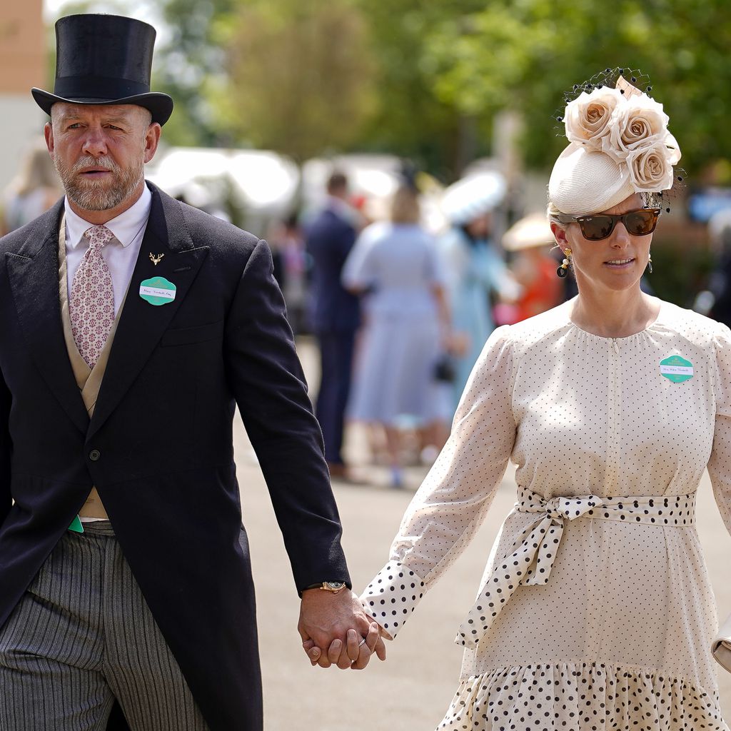 Mike und Zara Tindall beim Royal Ascot im Juni 2021