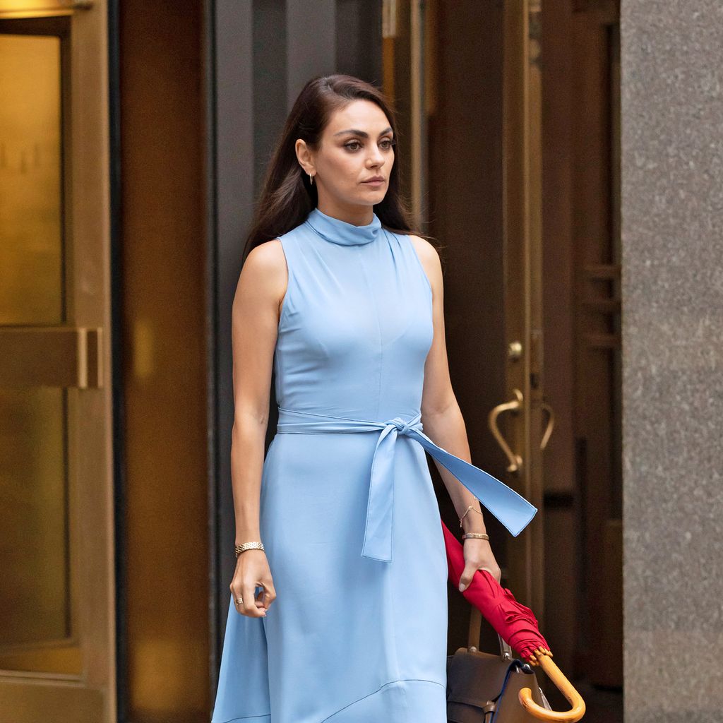 Mila Kunis am Set von "Luckiest Girl Alive" in New York