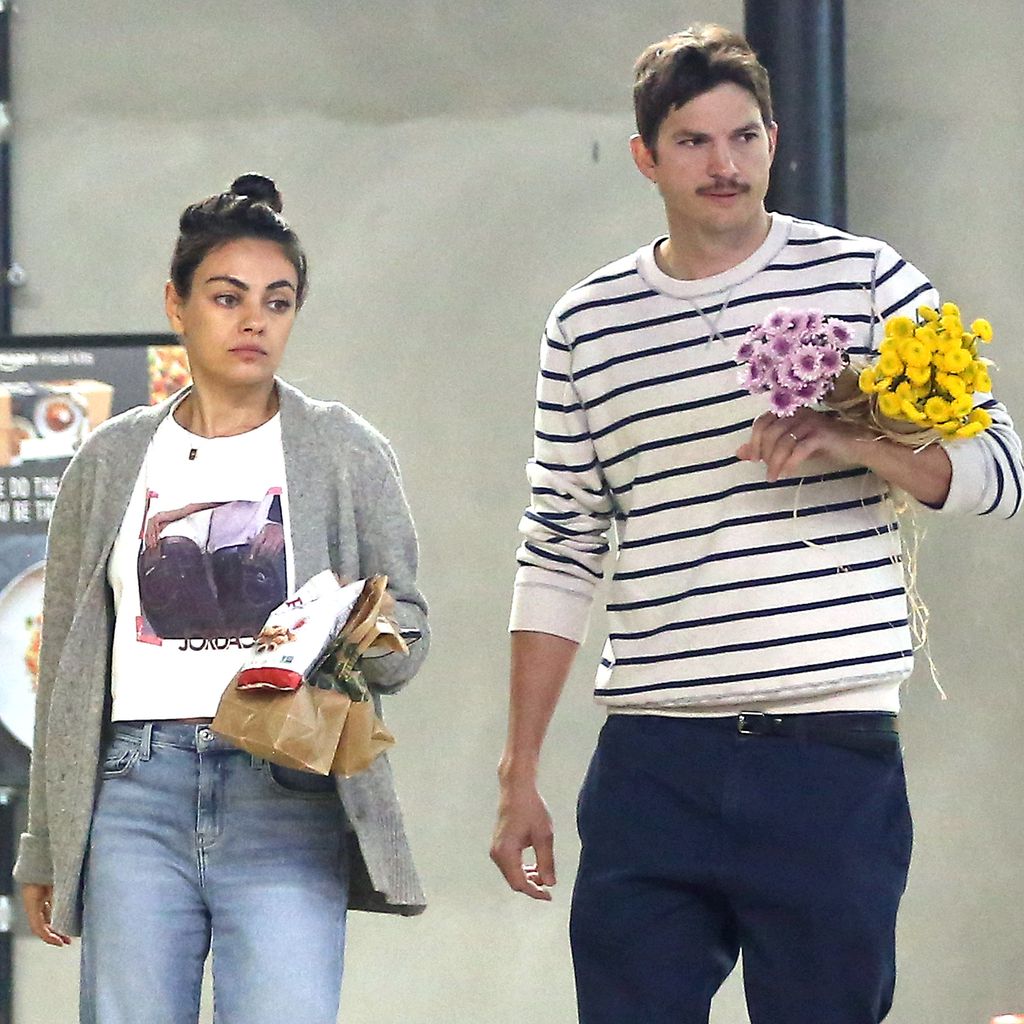 Mila Kunis und Ashton Kutcher in Los Angeles