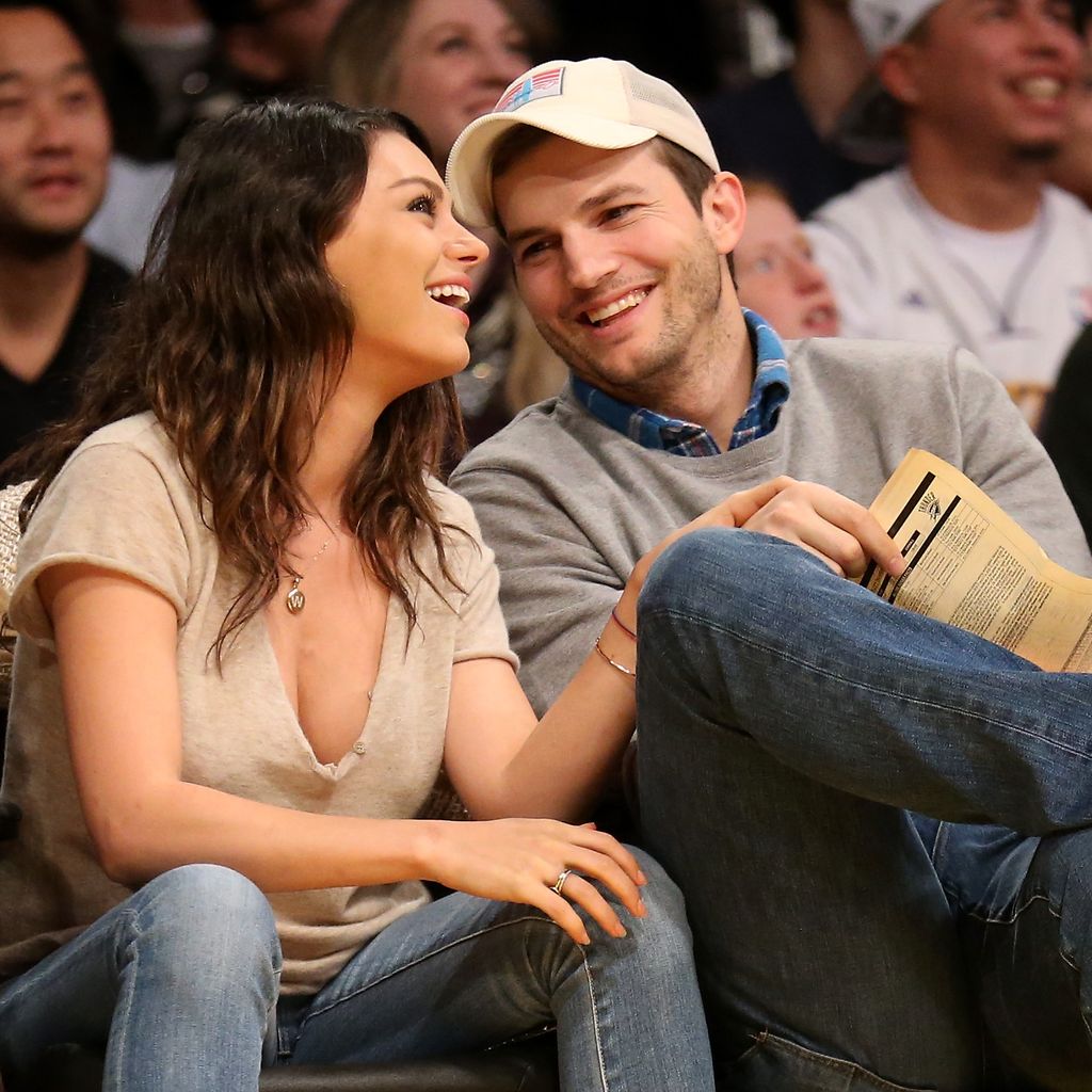 Mila Kunis und Ashton Kutcher, Dezember 2014