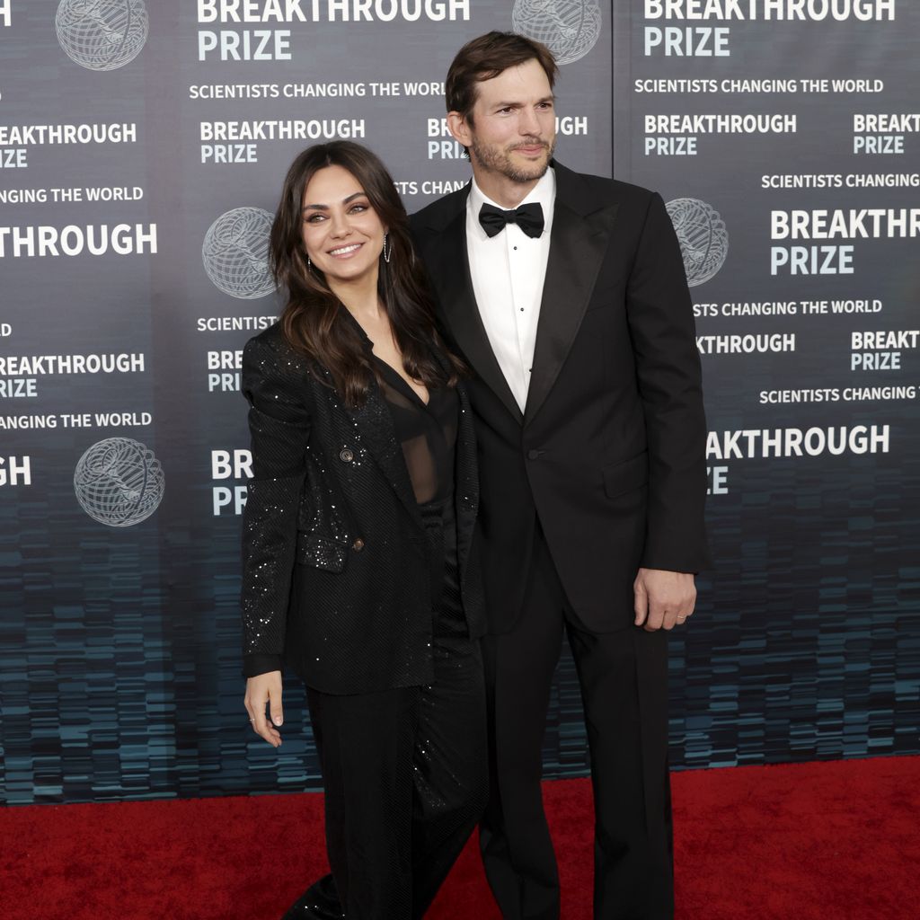 Mila Kunis und Ashton Kutcher, April 2023