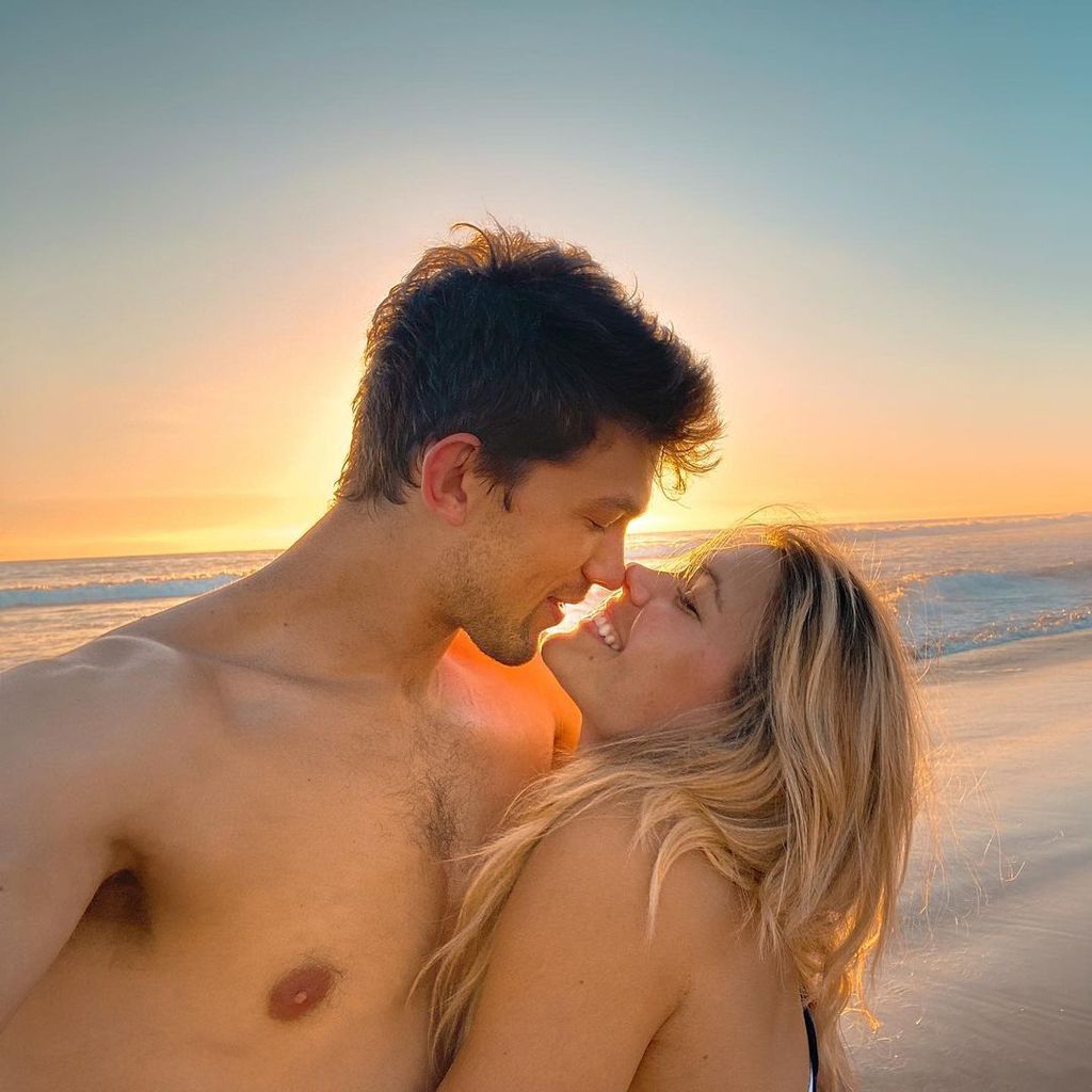Miles Bowles und Krystal Nielson im Oktober 2020