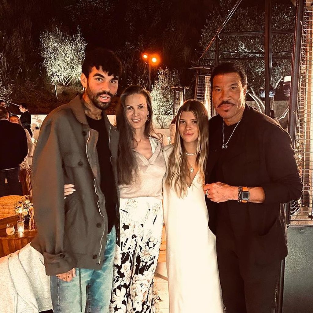 Miles, Diane, Sofia und Lionel Richie im August 2021