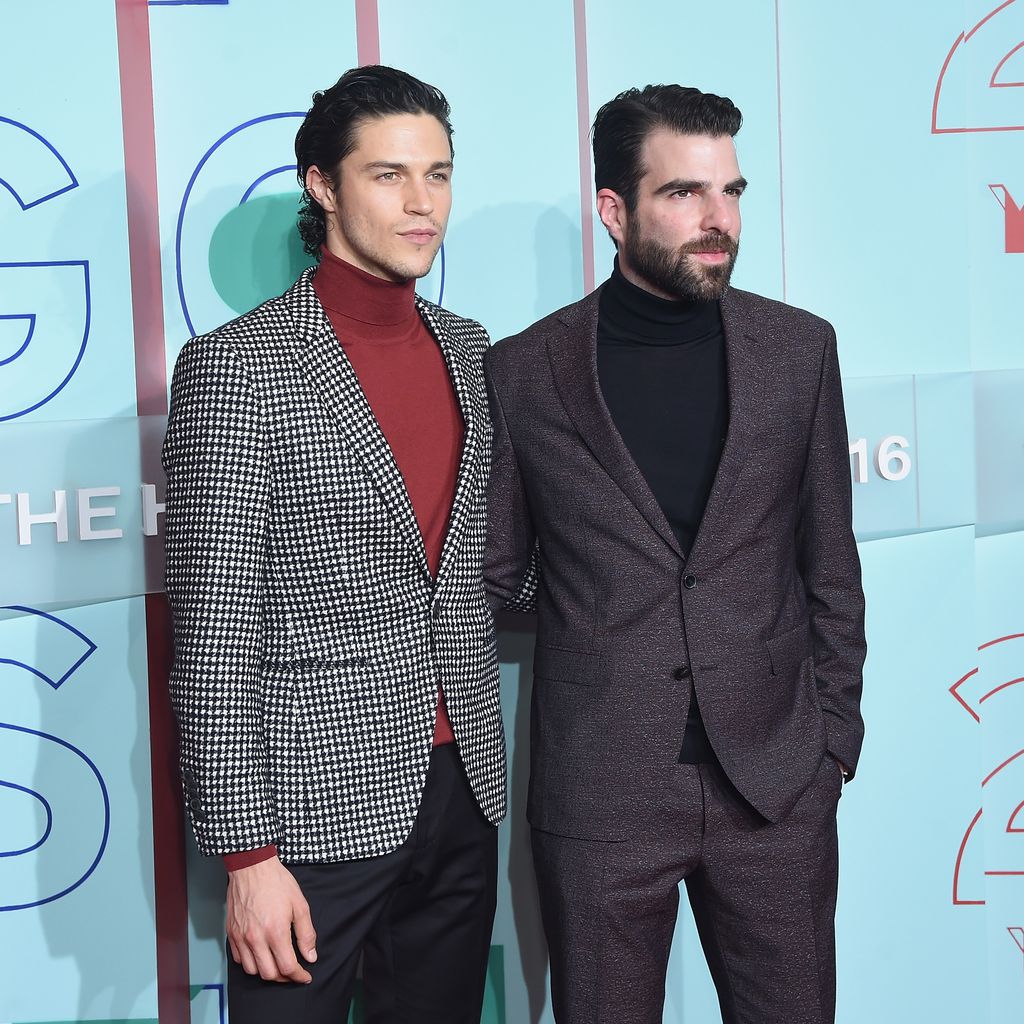 Miles McMillan und Zachary Quinto beim 20th Anniversary of the HUGO BOSS Prize