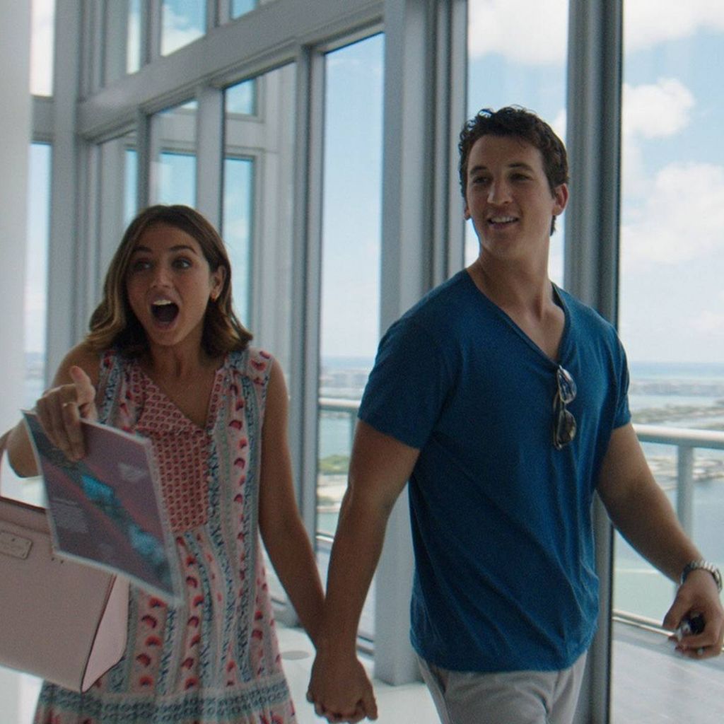 Miles Teller als David Packouz und Ana de Armas als Iz in einer Szene aus "War Dogs"
