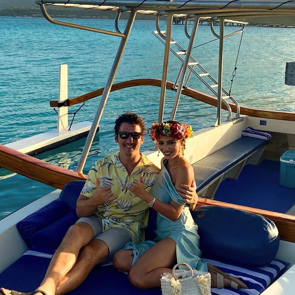 Miles Teller und Keleigh Sperry Teller im September 2020