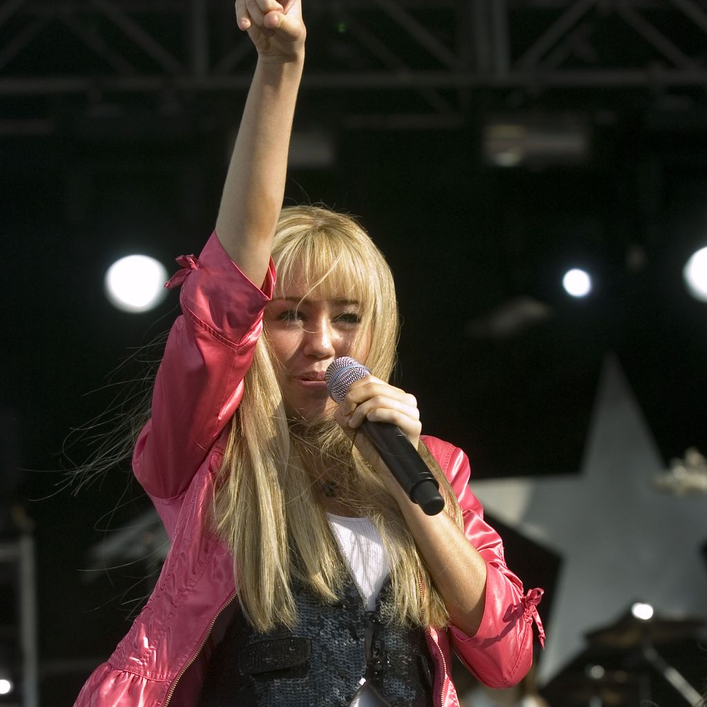 Miley Cyrus 2007 als Hannah Montana