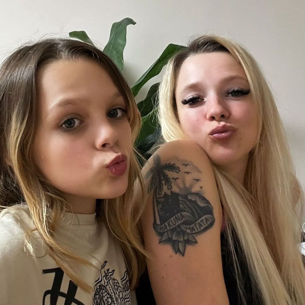 Tochter Miley Merten und Anne Wünsche