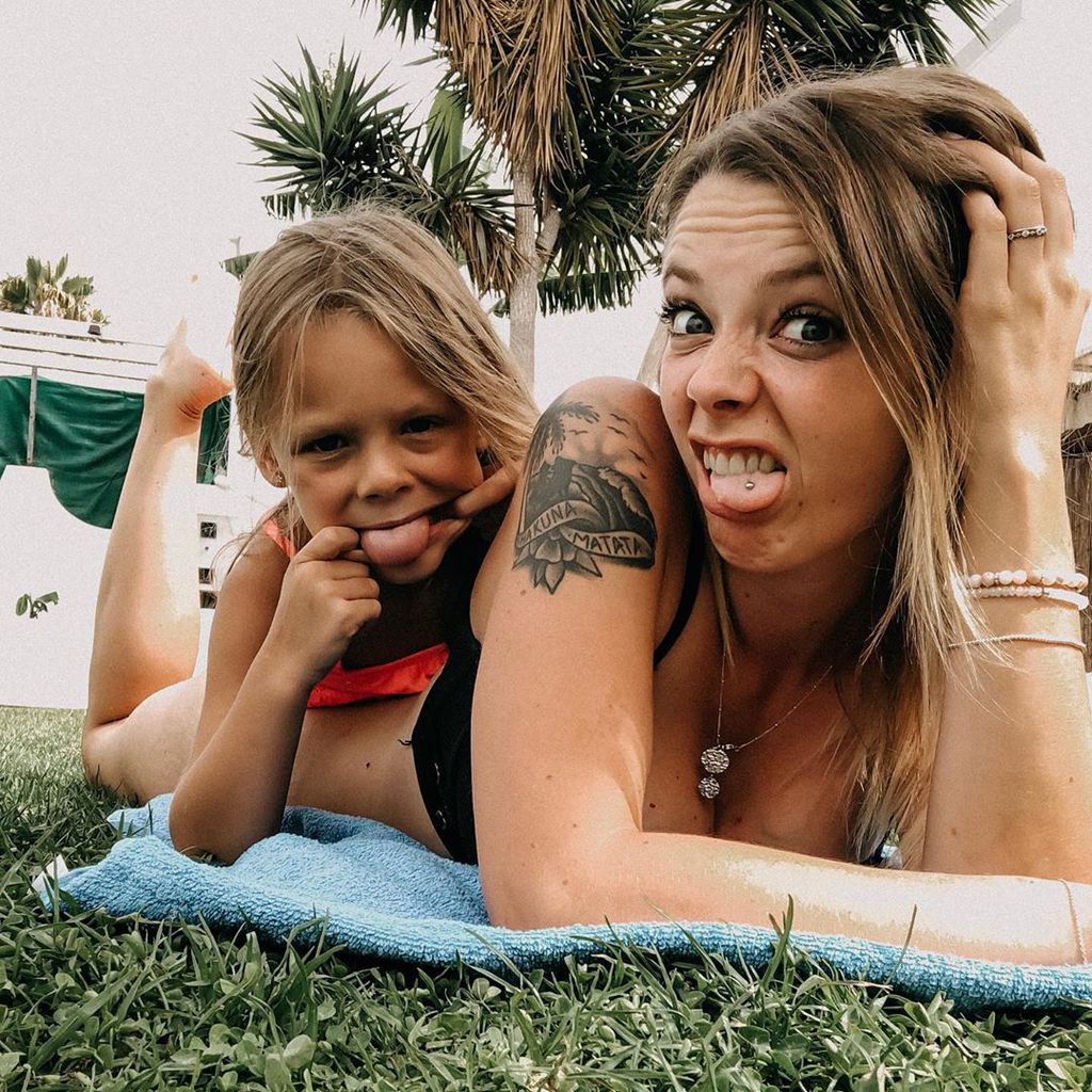Miley und Mama Anne Wünsche im Juli 2019