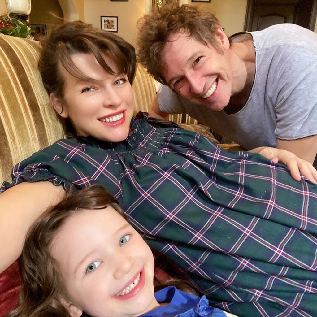 Milla Jovovich und ihre Familie