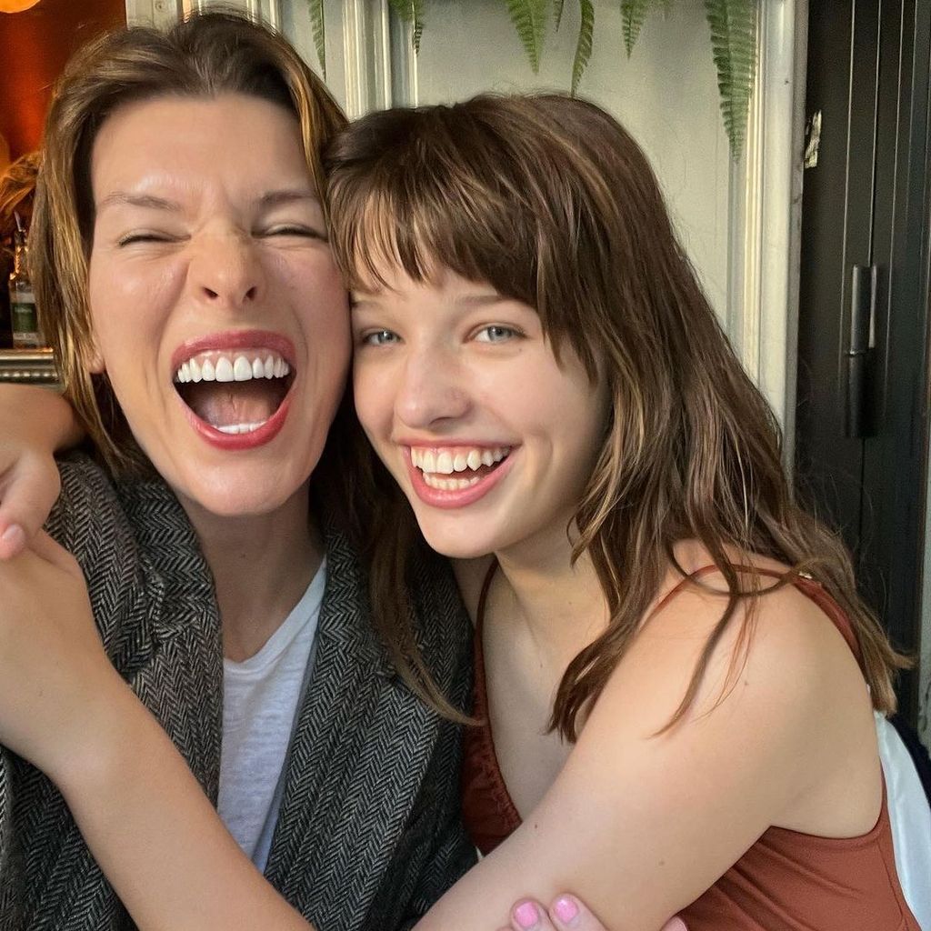 Milla Jovovich und ihre Tochter Ever Gabo Anderson