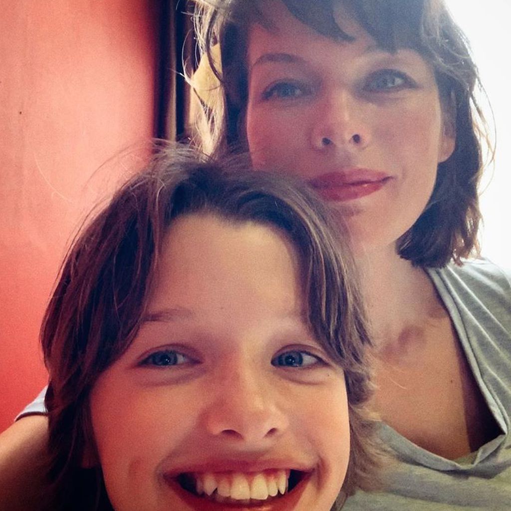 Milla Jovovich und ihre Tochter Ever Gabo Anderson im August 2019