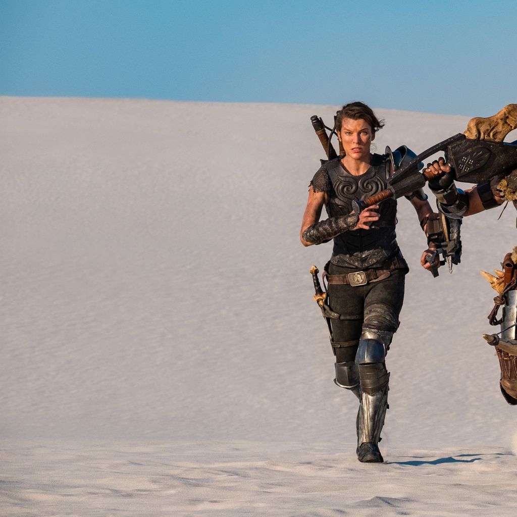 Milla Jovovich und Tony Jaa in "Monster Hunter"
