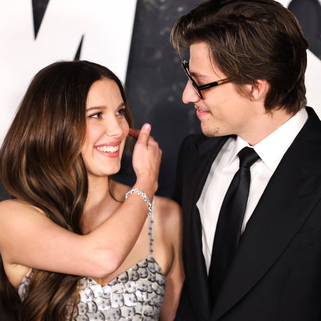 Millie Bobby Brown und Jake Bongiovi, im März 2024