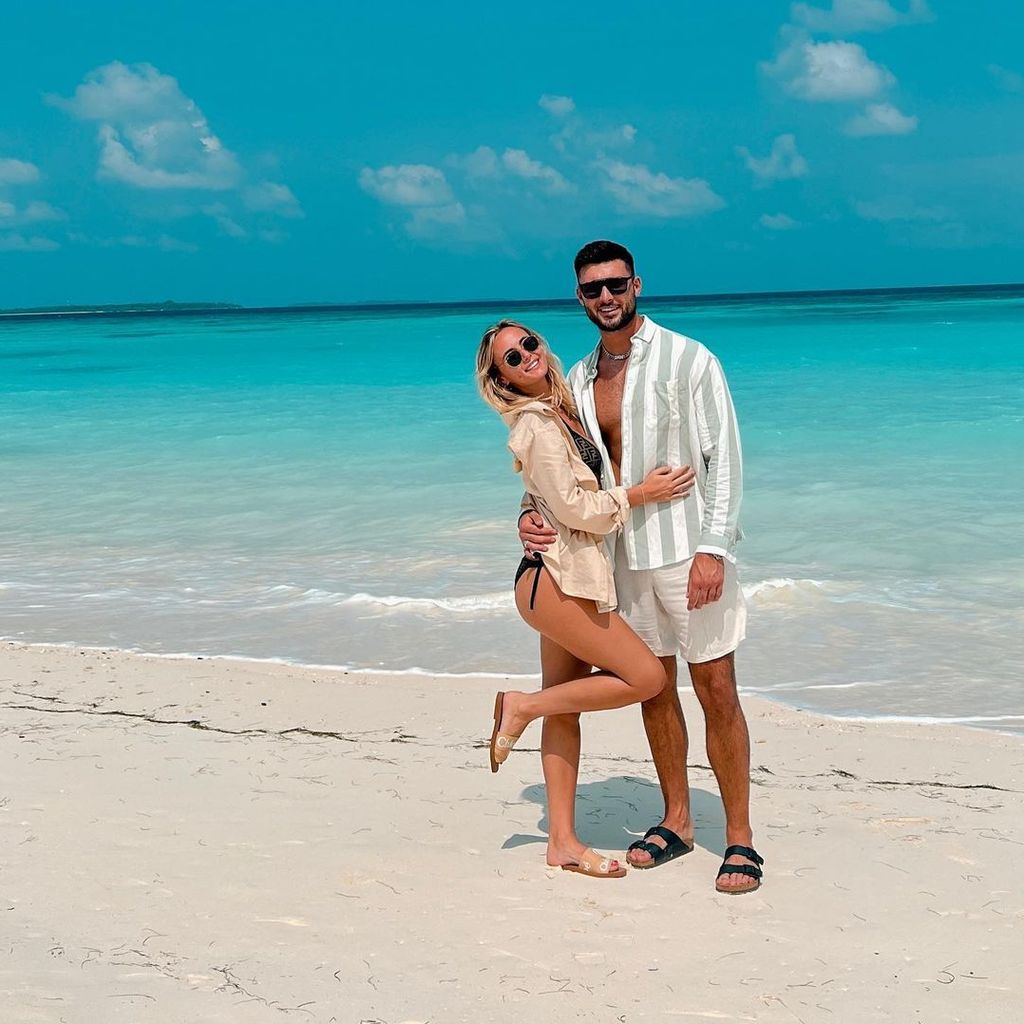 Millie Court und Liam Reardon, britische TV-Stars