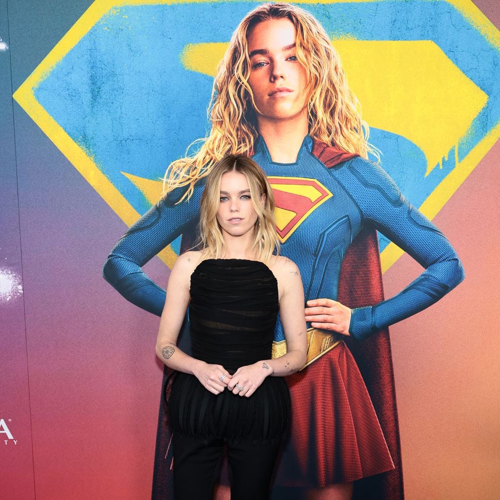 Milly Alcock bei der Weltpremiere von "Supergirl" in New York City
