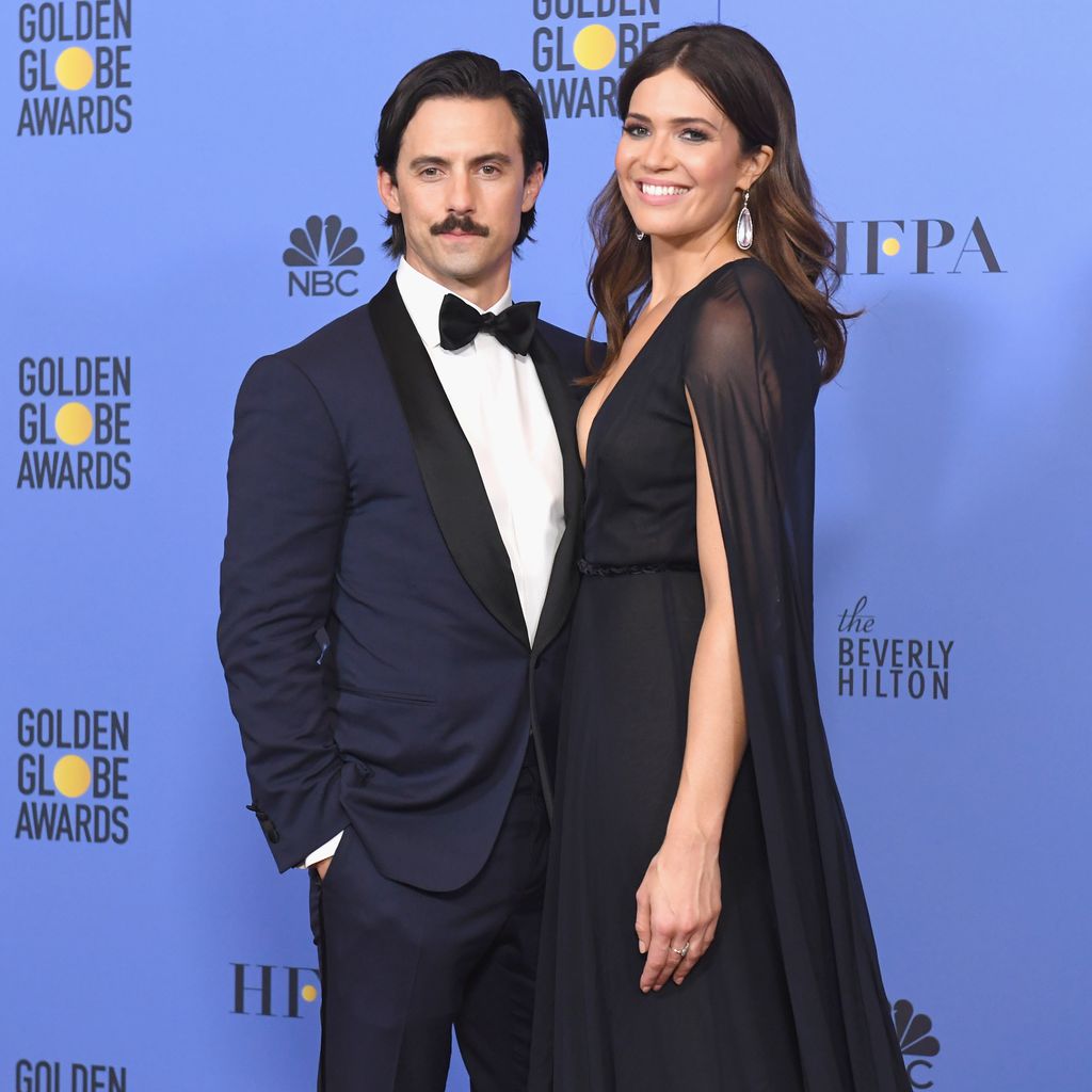 "This Is Us"-Stars Milo Ventimiglia & Mandy Moore bei den Golden Globe Awards
