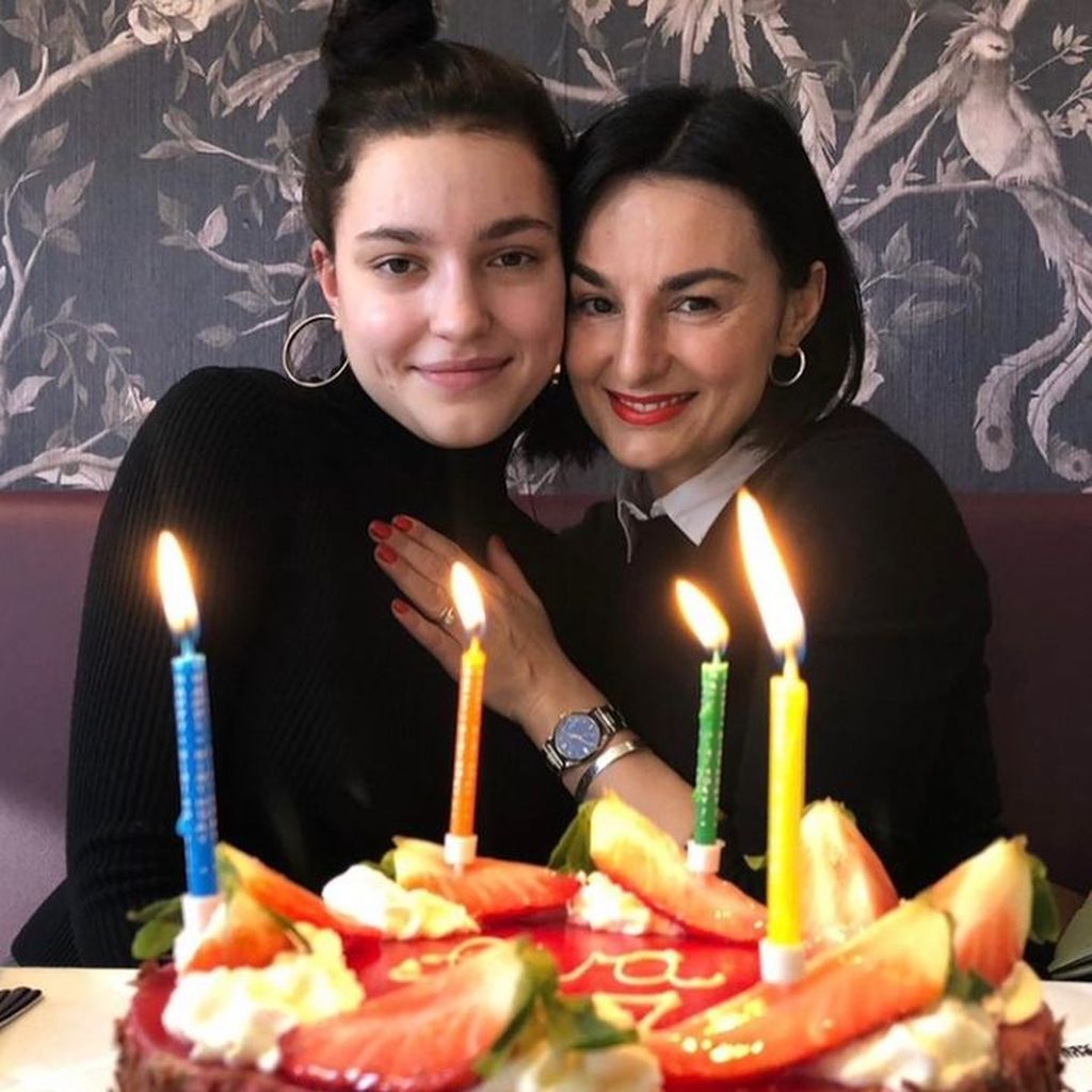 Mimi Fiedler mit ihrer Tochter Ava