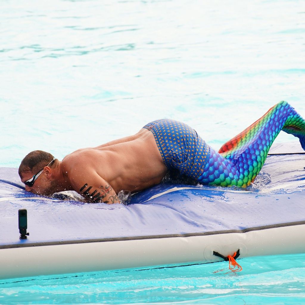 Mimi Kraus im Finale der "RTL Wasserspiele"