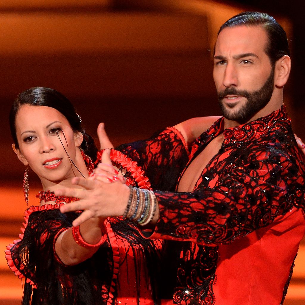 Minh-Khai Phan-Thi und Massimo Sinató bei "Let's Dance" 2015