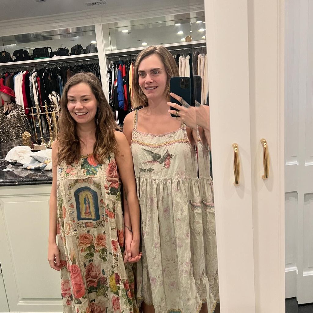 Minke und Cara Delevingne