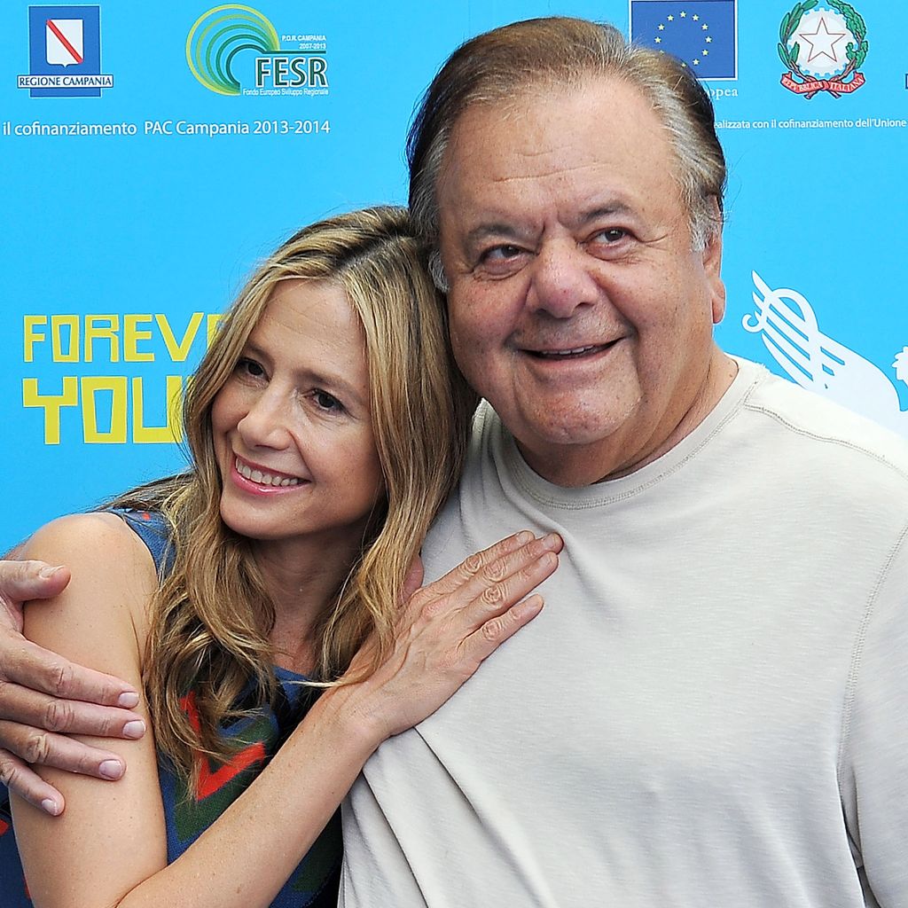 Mira und Paul Sorvino auf dem Giffoni Film Festival im Juli 2013