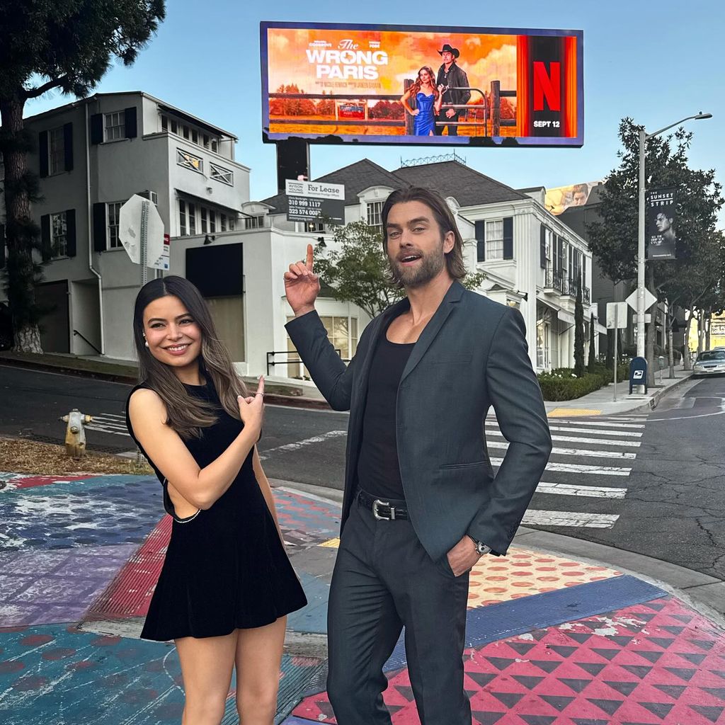 Miranda Cosgrove und Pierson Fodé im September 2025
