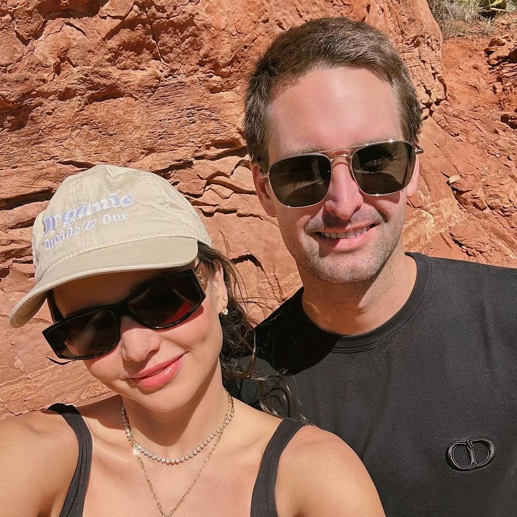 Miranda Kerr und Evan Spiegel, Oktober 2023
