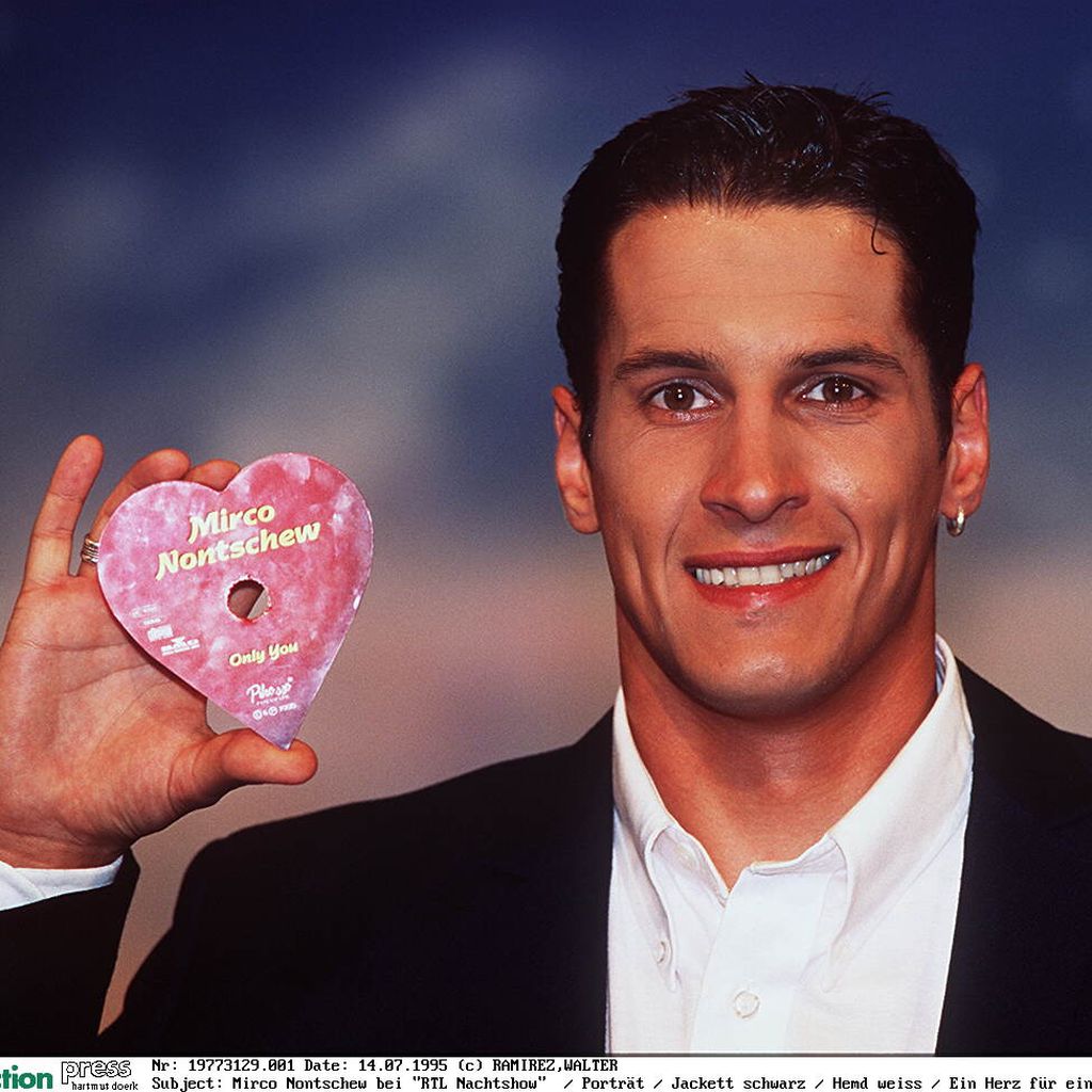 Mirco Nontschew bei "RTL Nachtshow", 1995