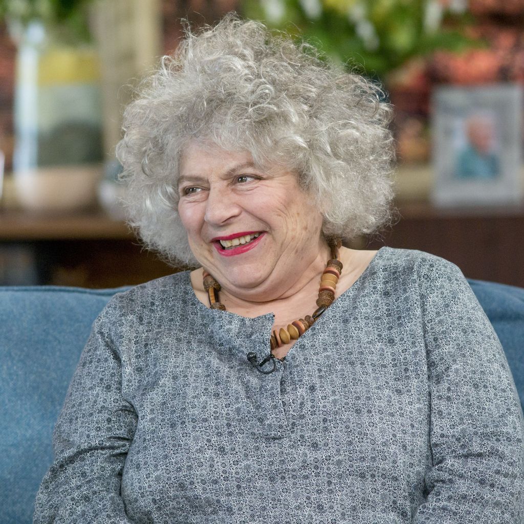 Miriam Margolyes bei der Fernsehshow "This Morning"