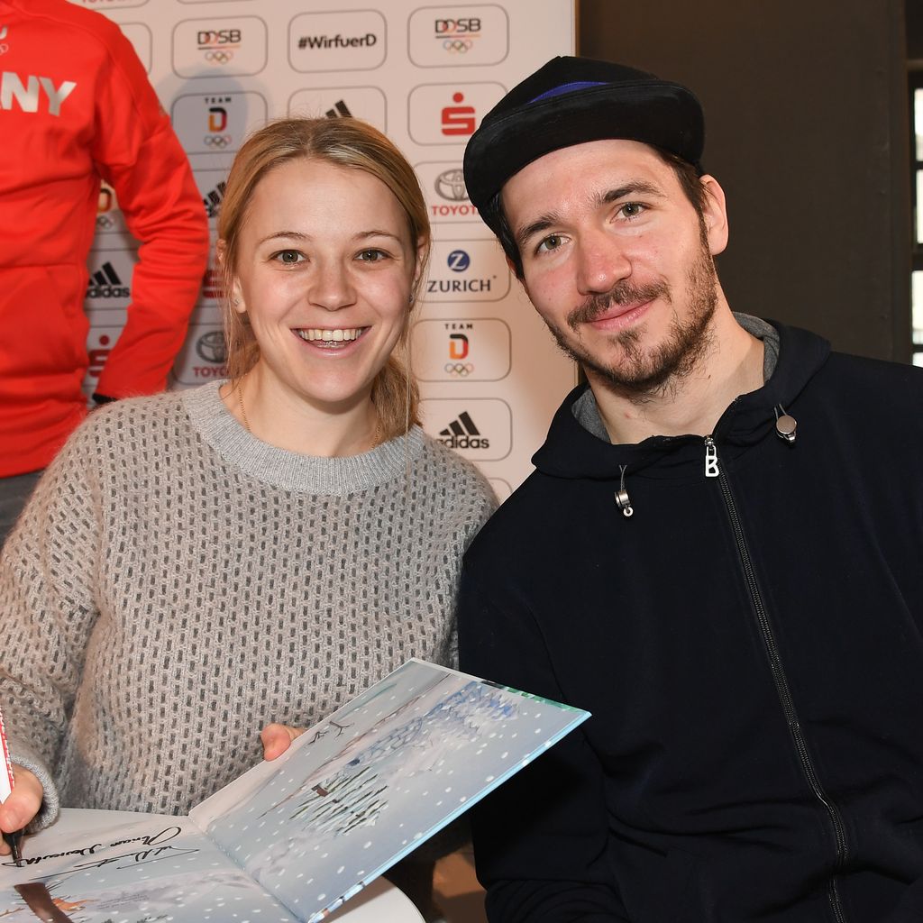 Miriam und Felix Neureuther im Januar 2018 in München