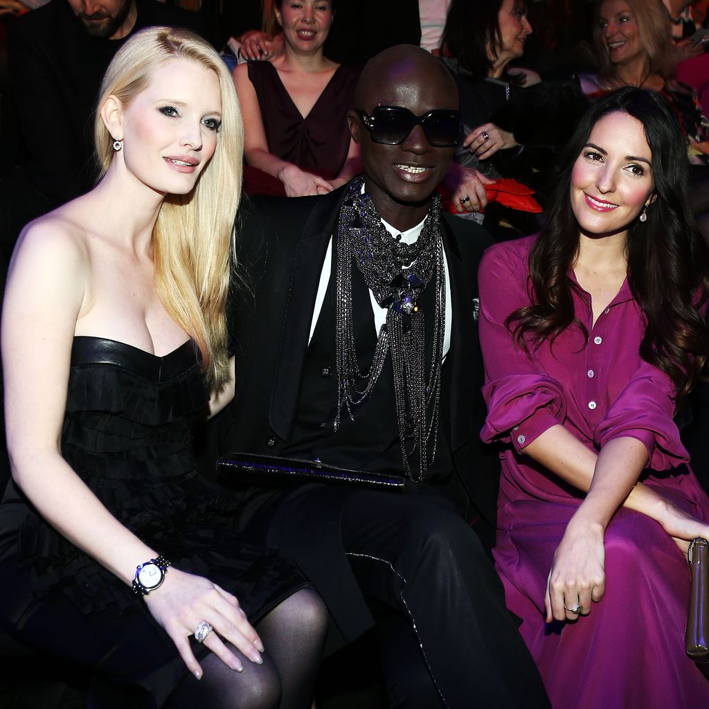 Mirja du Mont, Papis Loveday und Johanna Klum, Berlin Fashion Week 2013