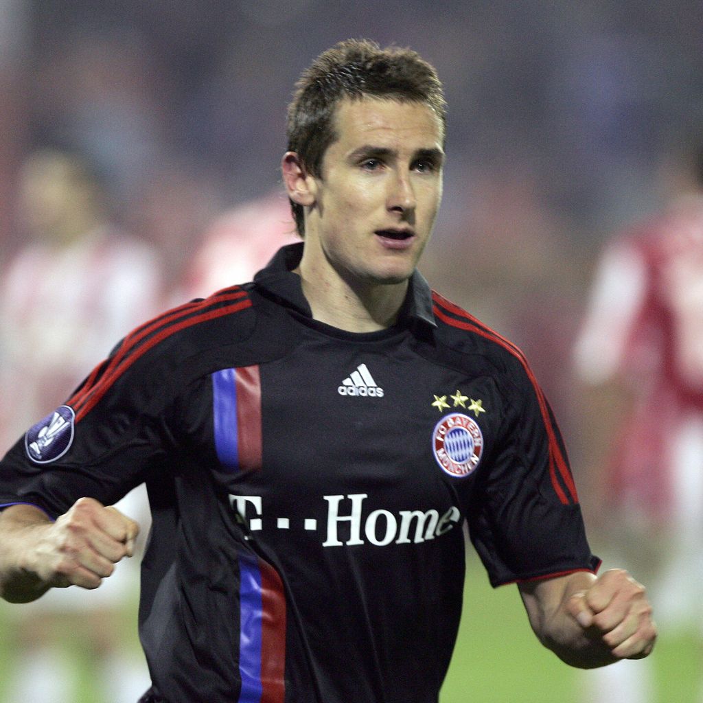 Miroslav Klose im Trikot des FC Bayern München, Oktober 2007