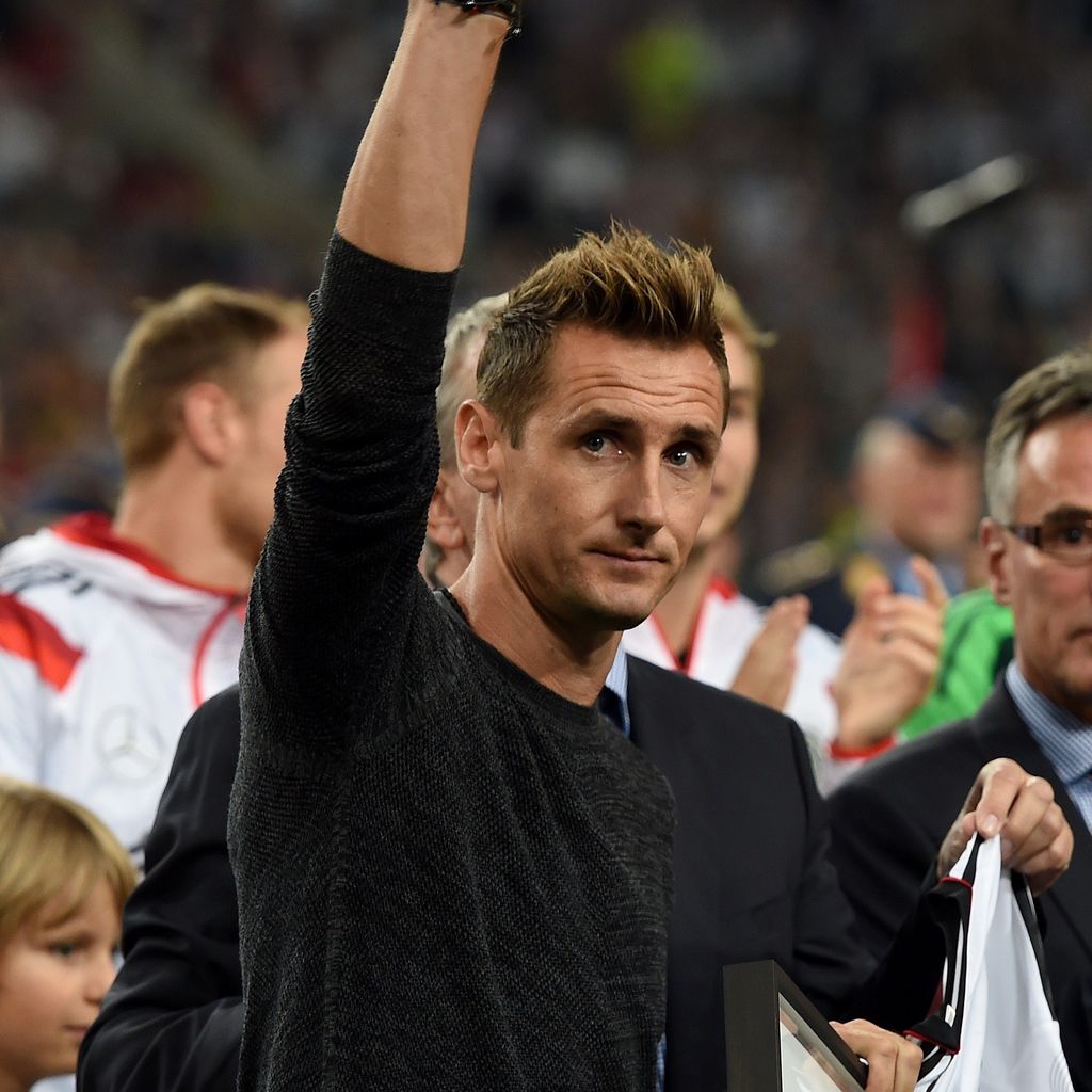 Miroslav Klose im Stadion