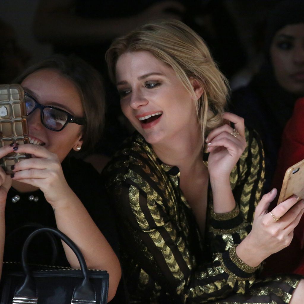 Mischa Barton in der Front Row des "Nolcha Shows"-Catwalk
