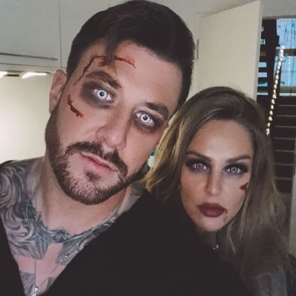 Mischa Mayer und Samantha Abdul, Halloween 2021