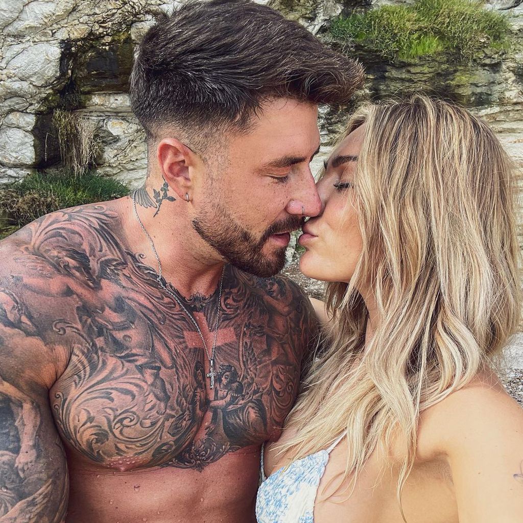Mischa Mayer und Samantha Abdul im August 2021