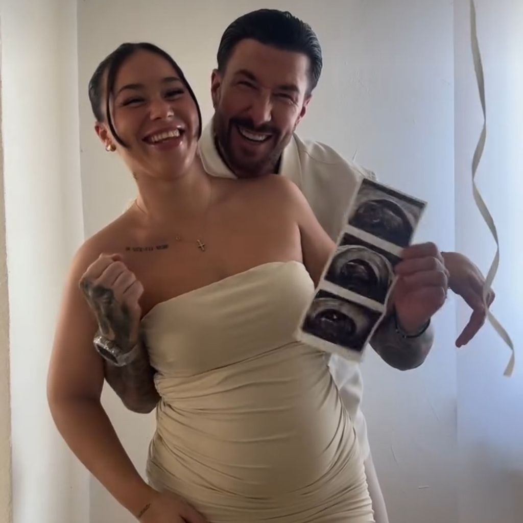 Mischa Mayer und seine Freundin Vanessa im September 2024