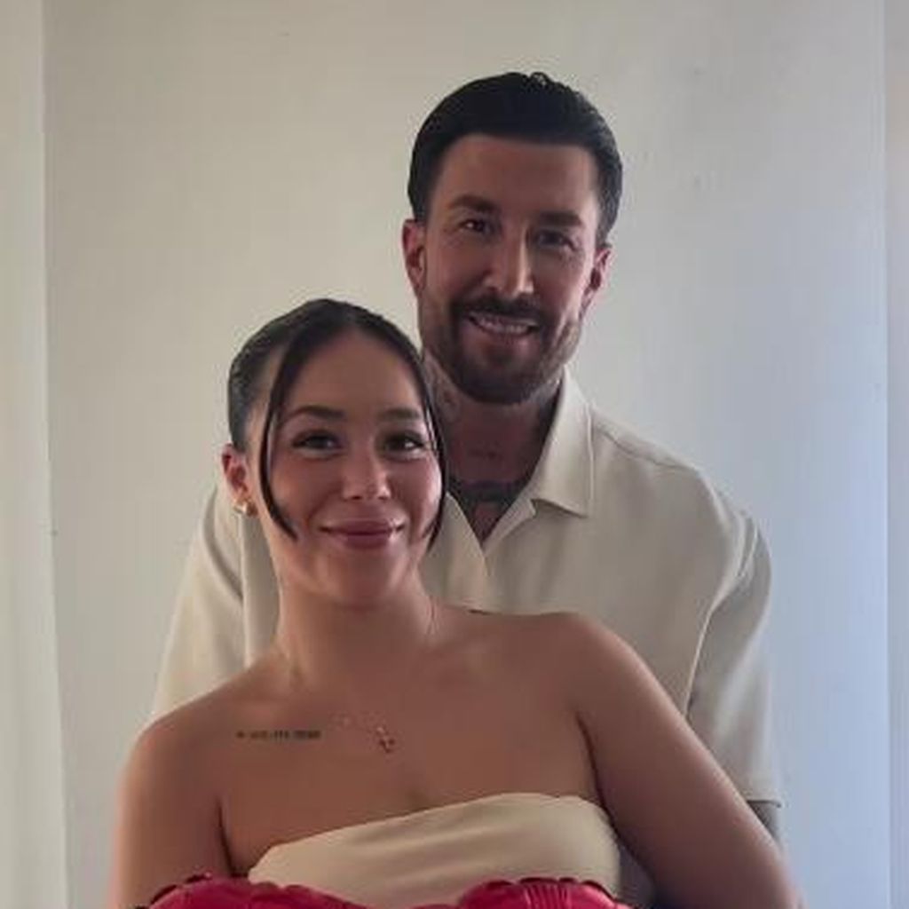 Mischa Mayer und seine Partnerin Vanessa