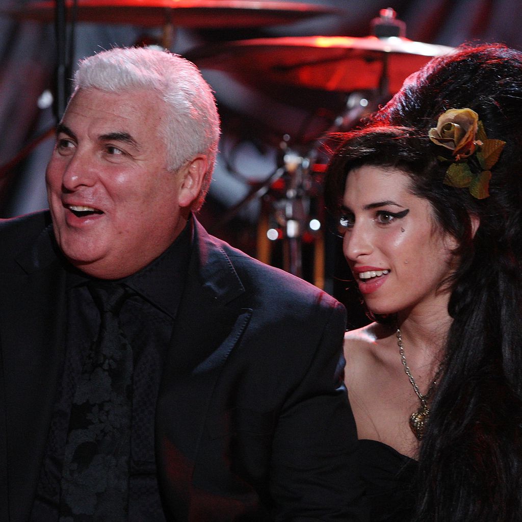 Mitch und Amy Winehouse im Februar 2008