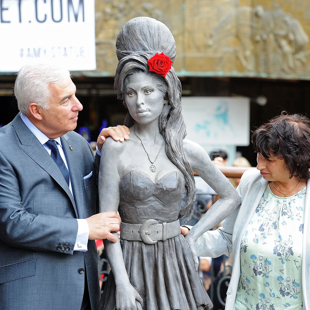 Amy Winehouse und Mitch Winehouse
