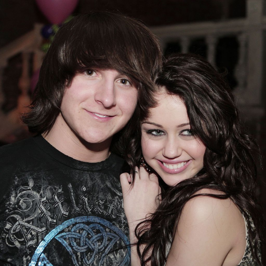Mitchel Musso und Miley Cyrus im Januar 2008