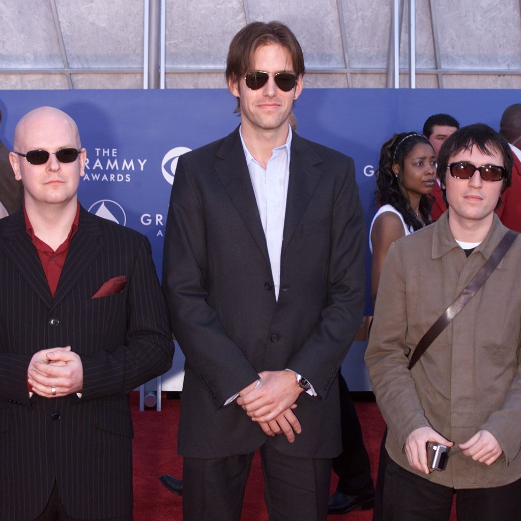 Mitglieder der Band Radiohead bei den Grammy Awards 2001