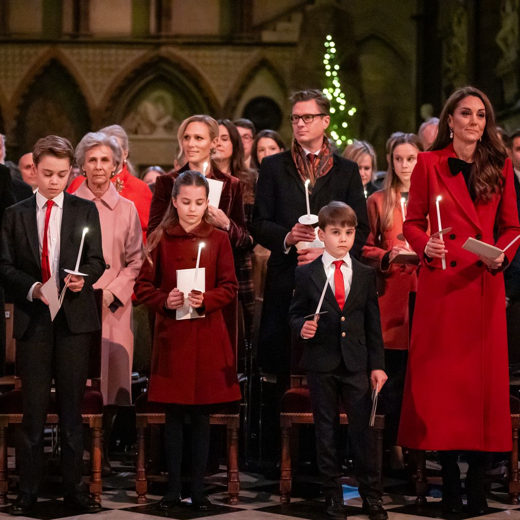 Die Royals beim Weihnachtslieder-Gottesdienst "Together At Christmas" in der Westminster Abbey, 2024