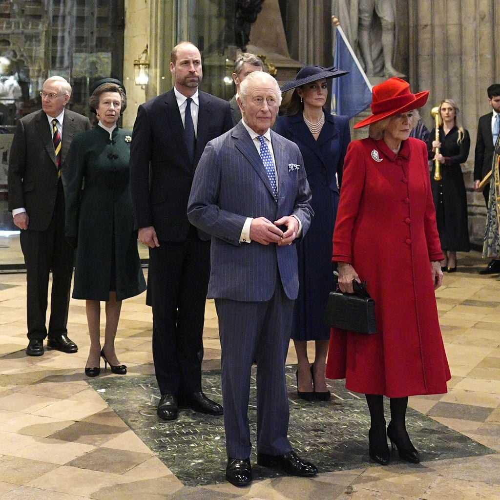 Die Royal Family beim Commonwealth Day Service in der Westminster Abbey