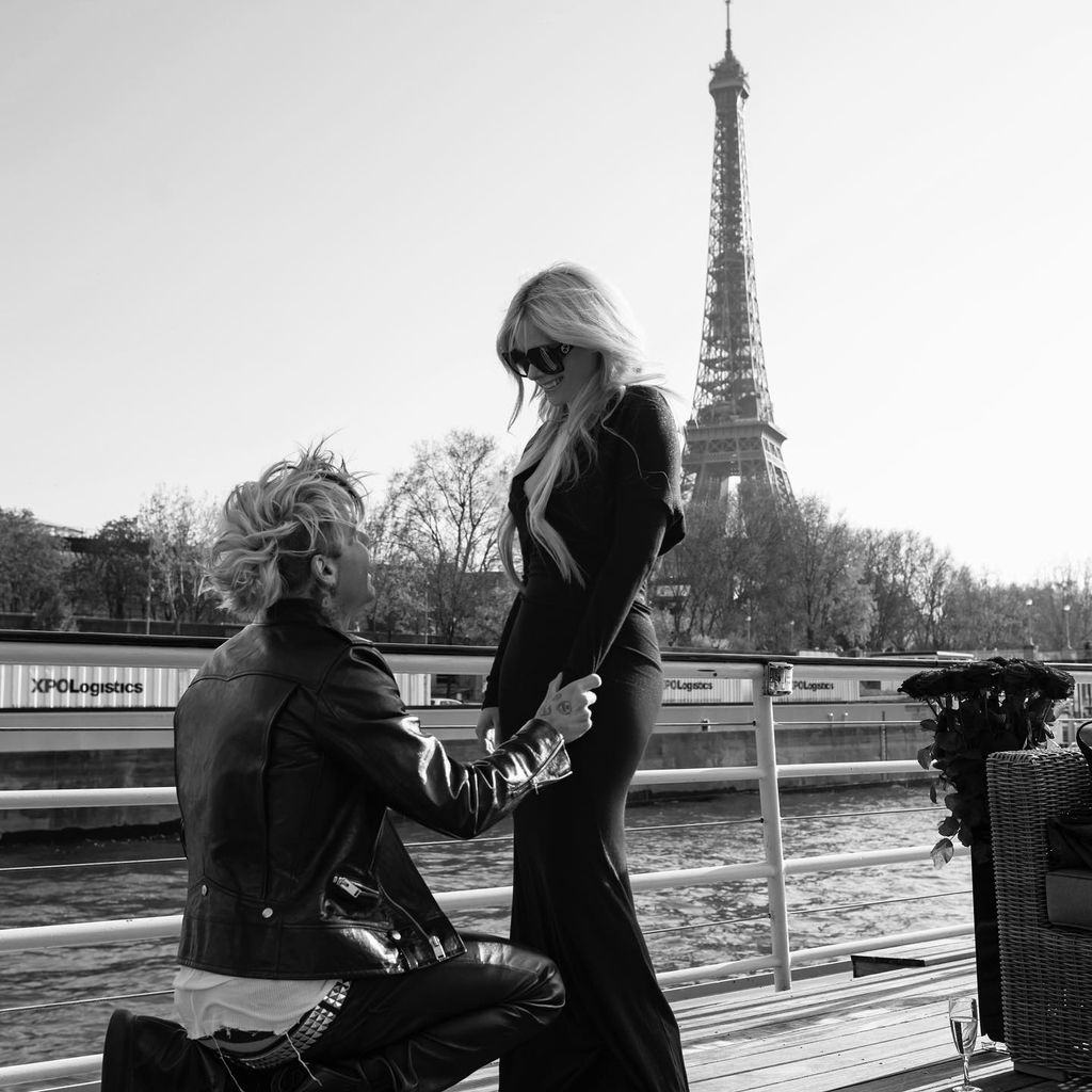 Mod Sun und Avril Lavigne in Paris